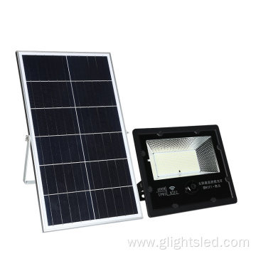 200watt 400watt solar surveillance camera led floodlight